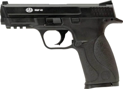 Пистолет пневматический SAS S&W MP-40 (Military and Police) 4,5 мм BB (пластик)