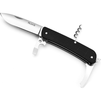 Нож складной карманный Ruike L21-B (Slip joint, 85/197 мм)