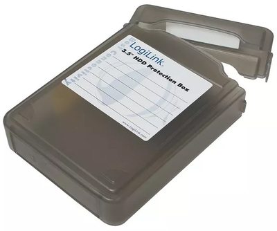Захисна коробка LogiLink для HDD 3.5 Black (UA0133B)