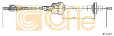 Трос сцепления Opel Astra 1.4-2.0 16V 94- Cofle (112562)