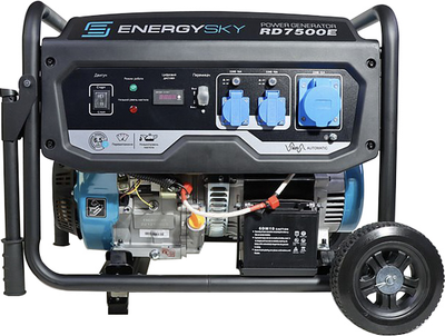 Генератор бензиновый ENERGY SKY RD7500E 6/6.5 кВт электрический пуск AVR