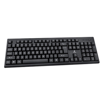 Проводная USB клавиатура JEQANG JK-906 кабель длиной 1.2м,поддерживает Plug and Play Черный