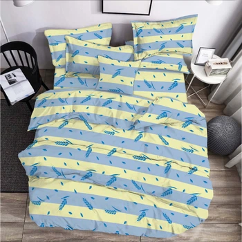 Постільна білизна Zastelli SPIKE blue бязь двоспальний 175*210см