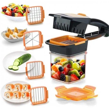 Універсальна овочерізка подрібнювач Nicer Dicer Quick 5 в 1 мультислайсер