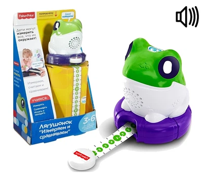 Развивающая игрушка Fisher Price Умный лягушонок Измеряй и сравнивай (рус.) FLR18