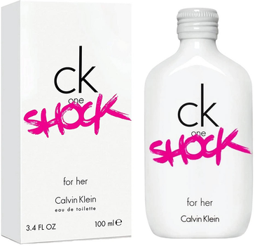 Туалетна вода для жінок Calvin Klein One Shock For Her 100 мл (3607342402065)