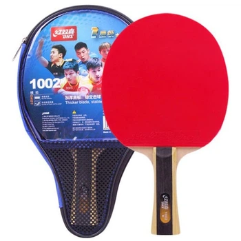 Ракетка для игры в настольный теннис DHS T1002 с чехлом