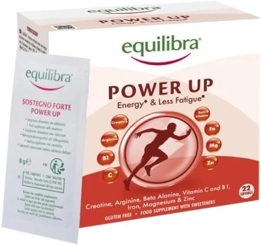 Харчова добавка Equilibra Power Up 22 пакетики (8000137320196)