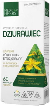 Medica Herbs Dziurawiec 60 kapsułek (5907622656040)