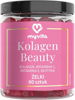 Myvita Żelki Naturalne Kolagen Beauty 60 szt. (5903021592842)