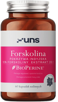 UNS Forskolina pokrzywa indyjska 60 kapsułek (5904238962299)