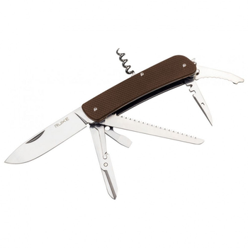 Нож Ruike Criterion Collection L42, коричневый