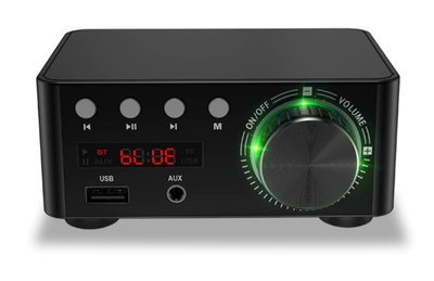 Аудио усилитель TPA3116 2х50Вт 9-24В Bluetooth 5.0 USB AUX