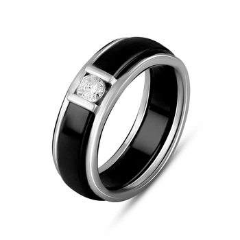 Серебряное кольцо с керамикой, вес изделия 4,64 гр (2107125)