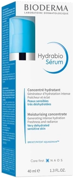 Serum Bioderma Hydrabio Serum Koncentrat Nawilżający 40 ml (3401347869775)