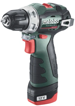 Аккумуляторная дрель-шуруповерт Metabo PowerMaxx&nbsp;BS&nbsp;BL 2х2.0А·ч в кейсе (601721500)
