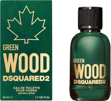 Туалетна вода для чоловіків DSquared2 Wood Green Pour Homme 50 мл (8011003852734)
