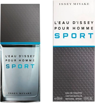 Туалетна вода для чоловіків Issey Miyake L'eau D'Issey Pour Homme Sport 50 мл (3423474867059)