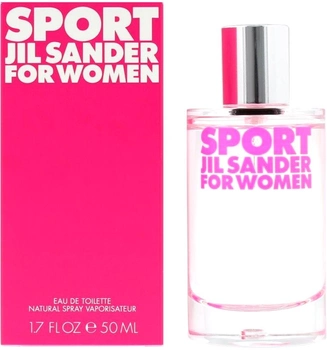 Woda toaletowa damska Jil Sander Sport For Women 50 ml (3414200755009)