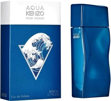 Туалетна вода для чоловіків Kenzo Aqua Kenzo Pour Homme 50 мл (3274872357211)