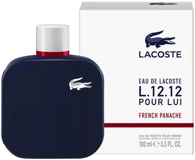 Туалетна вода для чоловіків Lacoste Eau De L.12.12 pour Lui French Panache 100 мл (3614228228749)