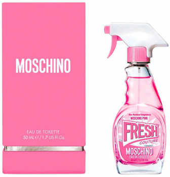 Woda toaletowa damska Moschino Pink Fresh Couture 50 ml (8011003838059)