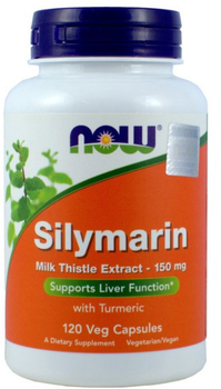 Харчова добавка Now Foods Силімарин 150 мг 120 капсул (733739047373)