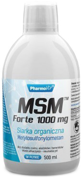 Pharmovit MSM Forte 1000mg 500 ml (5902811237062)