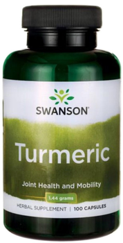 Suplement diety Swanson Turmeric Kurkuma 720 mg 100 kapsułek (87614019406)