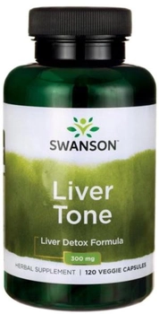 Suplement diety Swanson Liver Tone 300 mg 120 kapsułek (87614027616)