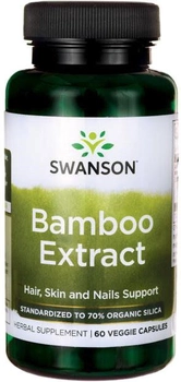 Swanson Bamboo Extract 300 mg 60 kapsułek (87614141909)