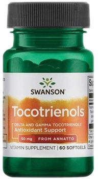 Харчова добавка Swanson токотрієноли 50 мг 60 капсул (87614025261)