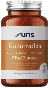 Suplement diety UNS Kozieradka 90 kapsułek Vege (5904238961551)