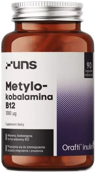 UNS Metylokobalamina B12 90 kapsułekvege (5904238961230)