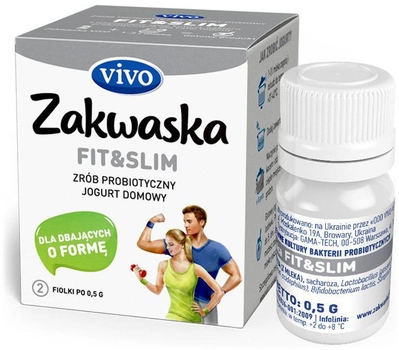 Харчова добавка Vivo Zakwaska Fit&Slim 2 флакони (4820148053791)