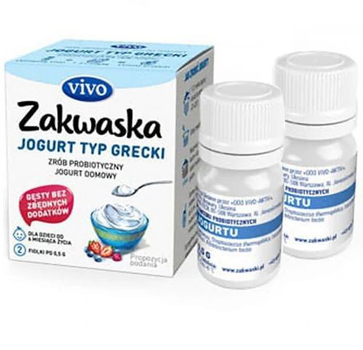 Vivo Zakwaska Jogurt Typ Grecki 2 Fiolki (4820148056785)