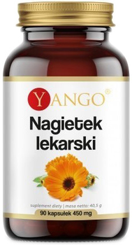 Suplement diety Yango Nagietek Lekarski 450 mg 90 kapsułek (5903796650358)