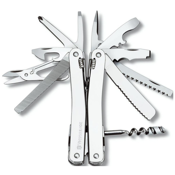 Складаний ніж Victorinox Swiss Tool Spirit X Plus Ratchet 3.0236.L