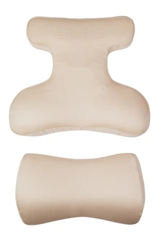 Ортопедические подушки для сна на животе Beauty Set Beauty Balance TM Correct Shape от морщин комплект из 2-х подушек для сна на животе Бежевый Тенсел