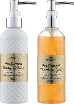 Подарочный набор - Energy of Vitamins Perfumed My Gold Stars (sh/gel/300ml + b/lot/300ml) Подарочный набор (953028-0-2)