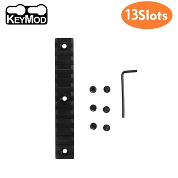Планка для цівки KeyMod 13 Slot Picatinny/Weaver