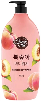 Гель для душу з ароматом персика - Kerasys Shower Mate Peach Body Wash 1200ml (1008097-1309552-2)