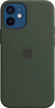 Etui Apple MagSafe Silicone Case do Apple iPhone 12 mini Cypress Green (MHKR3)