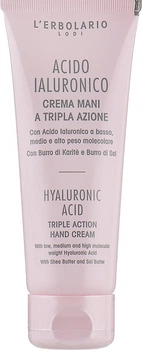 Зволожуючий крем для рук з гіалуроновою кислотою - L'Erbolario Crema Mani Acido Ialuronico 75ml (989448-1282807-2)