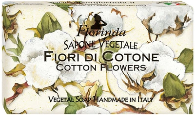 Мыло натуральное "Цветы хлопка" Florinda Cotton Flowers 50g (50g, 100g) (721125-1277913-2)