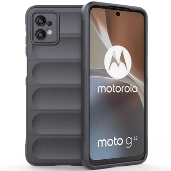 Чохол Wave Shield для Motorola Moto G32 протиударний бампер Gray