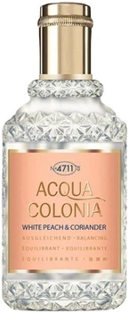 Woda kolońska męska unisex 4711 Acqua Colonia White Peach&Coriander 50 ml (4011700745364)