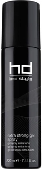 Спрей-гель Farmavita HD Life Style Extra Strong Gel Spray екстра-сильної фіксації 220 мл (8022033004543)