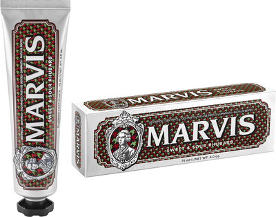 Зубна паста Marvis Кисло-солодкий ревінь 75 мл (8004395111640)