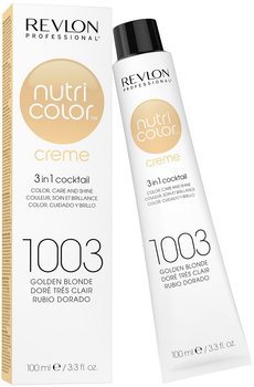 Krem-balsam do włosów Revlon Professional Nutri Color Filters 1003 Tonujący Helles Gold 100 ml (8007376046979)